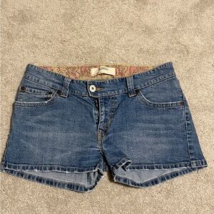 Levi's Juniors Blue Denim Shorts